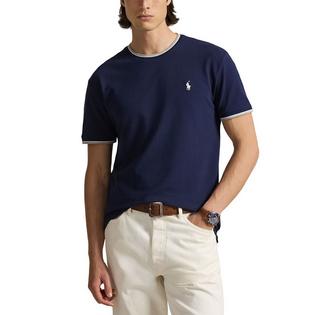 Polo Ralph Lauren T-shirt en maille extensible &agrave; coupe classique pour hommes