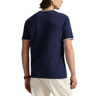 Polo Ralph Lauren T-shirt en maille extensible &agrave; coupe classique pour hommes