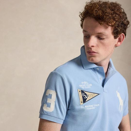 Men's Custom Slim Fit Big Pony Polo | Polo Ralph Lauren | Sporting