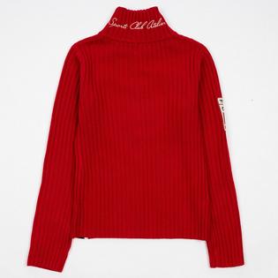 Sports Club Atelier Chandail ajust&eacute; en tricot et &agrave; glissi&egrave;re Chalet pour femmes