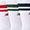 White | Unisex Active Premium Stripe Crew Sock (3 Pack)