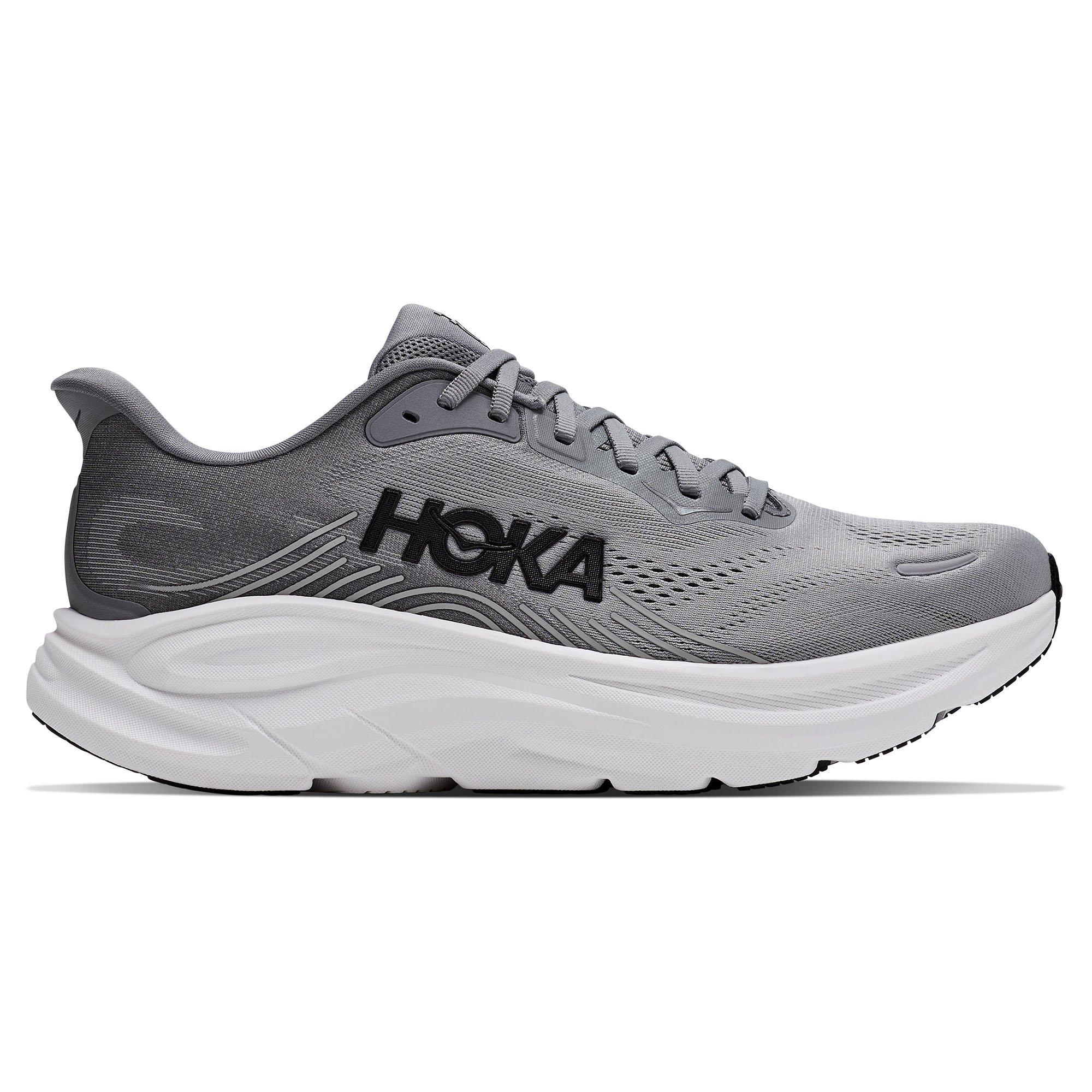 HOKA | Men's Clifton 11 Running Shoes, Galactic Grey Stellar Grey