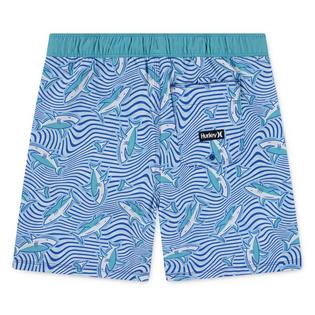 Hurley Junior Boys' [8-16] Dizzy Shark Swim Trunk