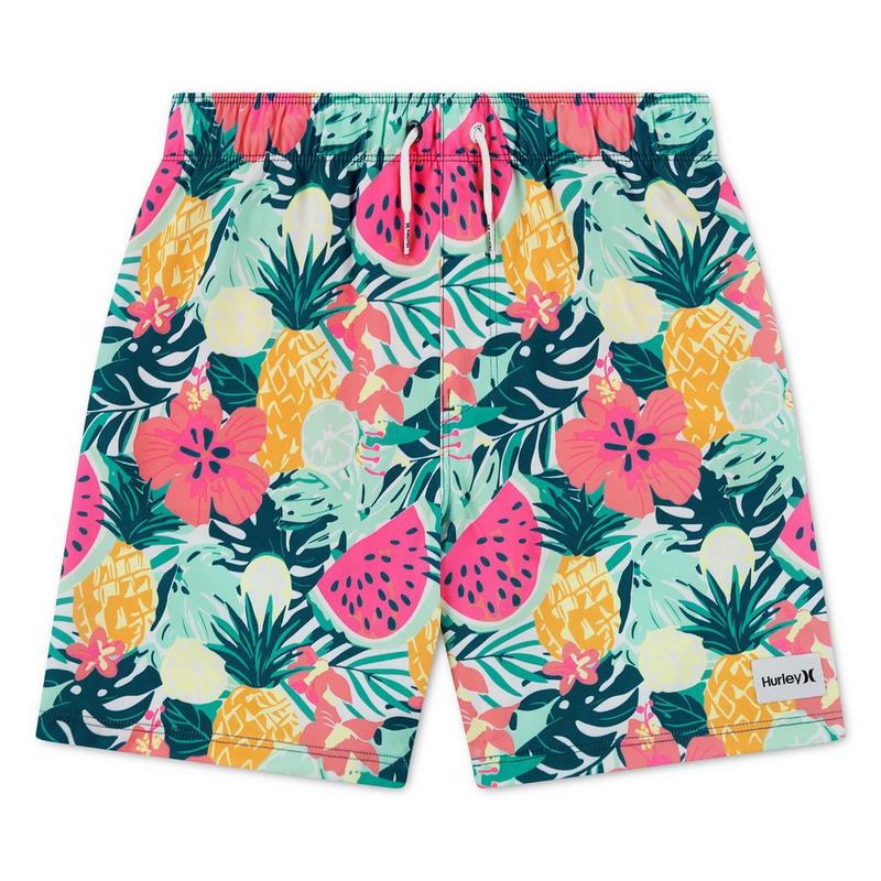 Hurley Short de bain Fruit Print pour gar&ccedil;ons juniors [8-16]