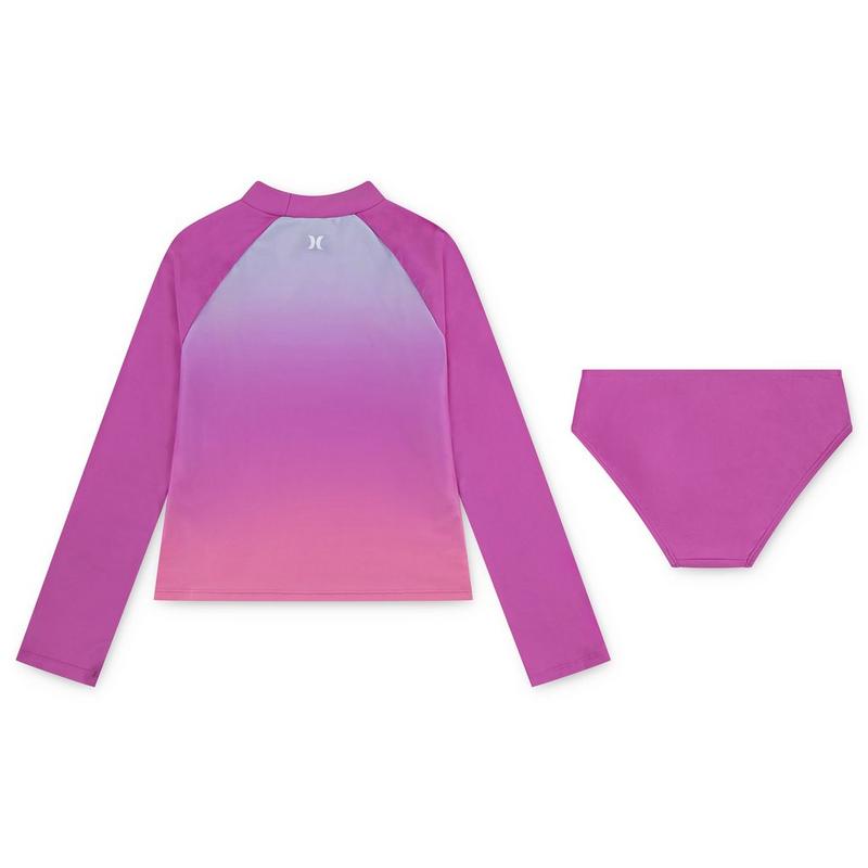 Hurley Ensemble maillot dermoprotecteur + bas de maillot pour filles juniors [7-16]