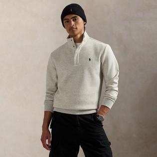 Polo Ralph Lauren Men's Double-Knit Mock Neck Pullover Sweatshirt