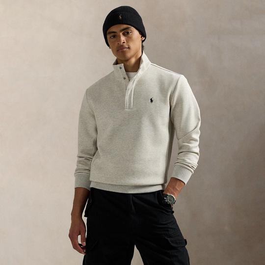 Polo Ralph Lauren Men s Double-Knit Mock Neck Pullover Sweatshirt