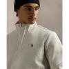 Men s Double-Knit Mock Neck Pullover Sweatshirt