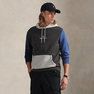 Polo Ralph Lauren Chandail &agrave; capuchon Logo &agrave; double tricot pour hommes
