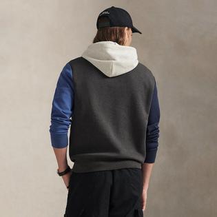 Polo Ralph Lauren Chandail &agrave; capuchon Logo &agrave; double tricot pour hommes