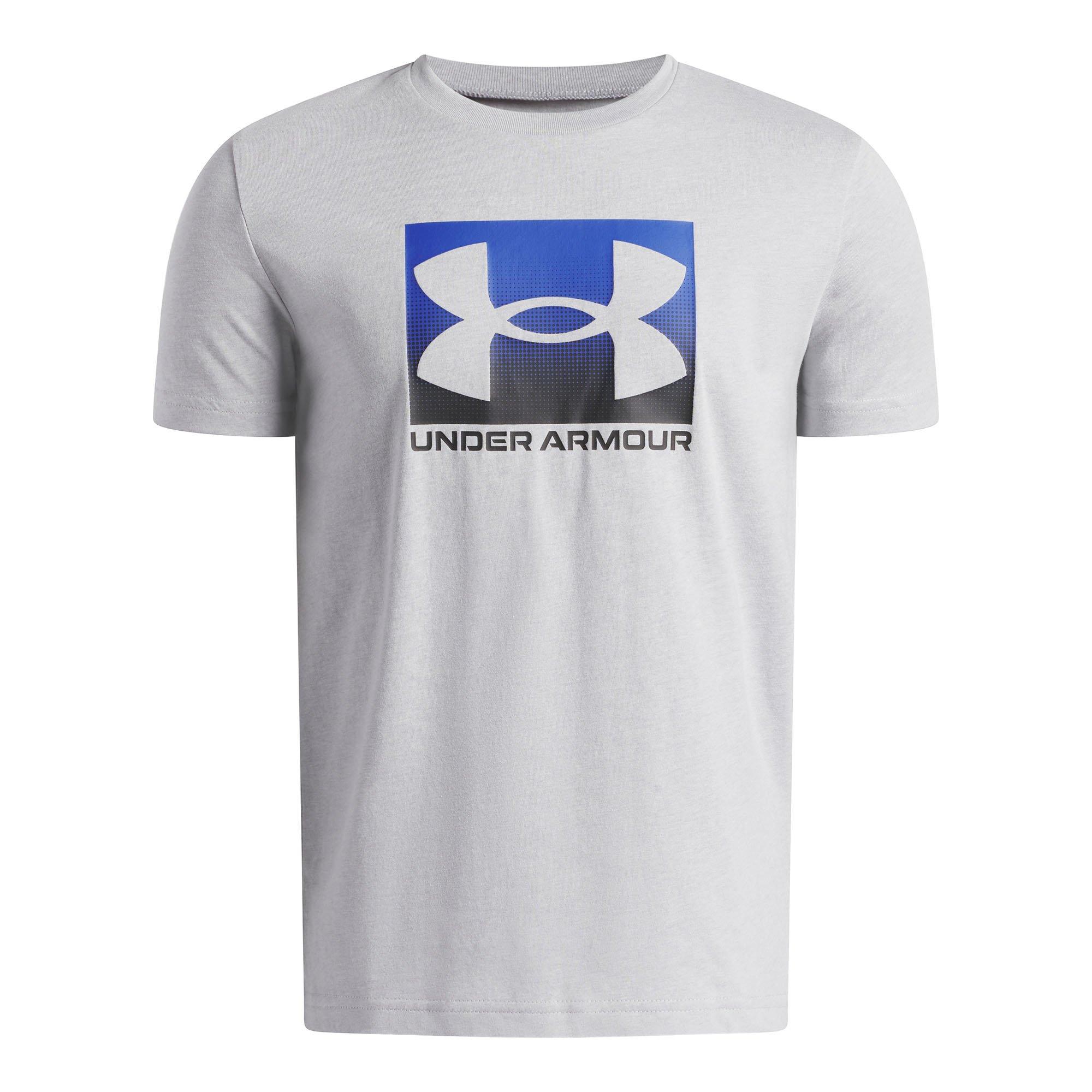 Under Armour | Junior's Boy's Boxed Sports Short Sleeve T-Shirt, Grey, Size XL