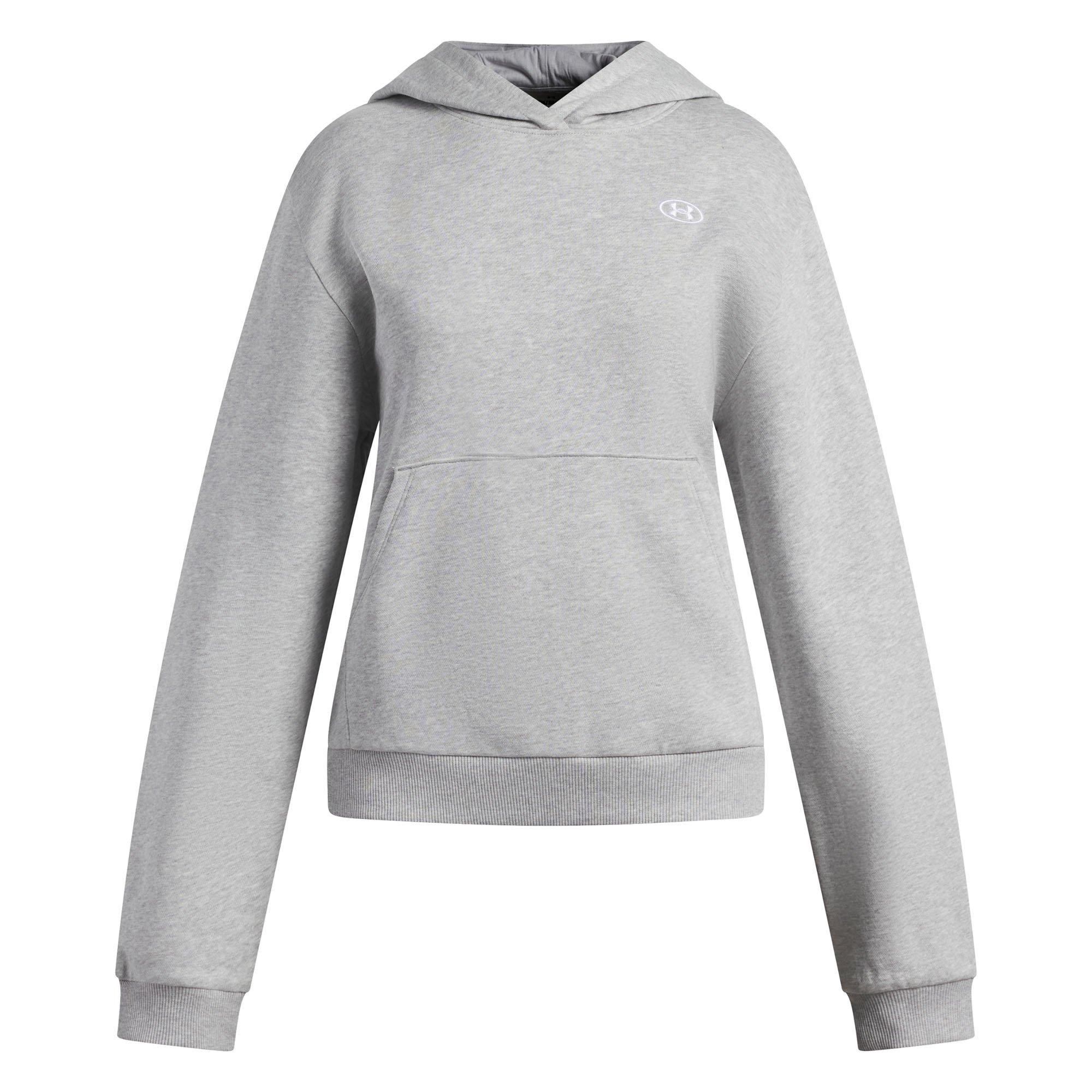 Under Armour | Junior's Girl's Rival Fleece Hoodie, Grey, Size Medium