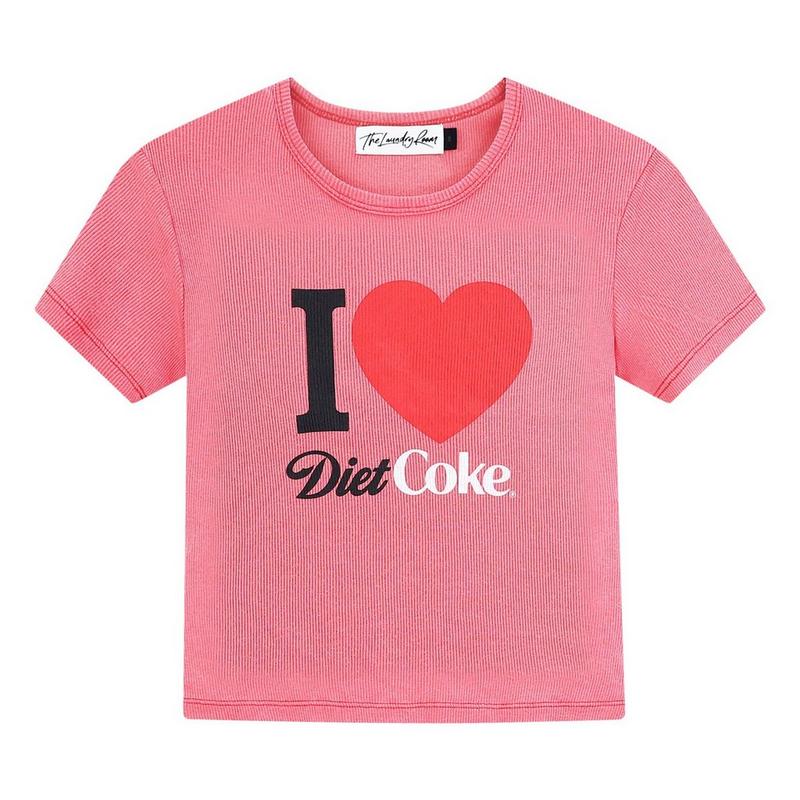 The Laundry Room T-shirt court I Love Diet Coke pour femmes