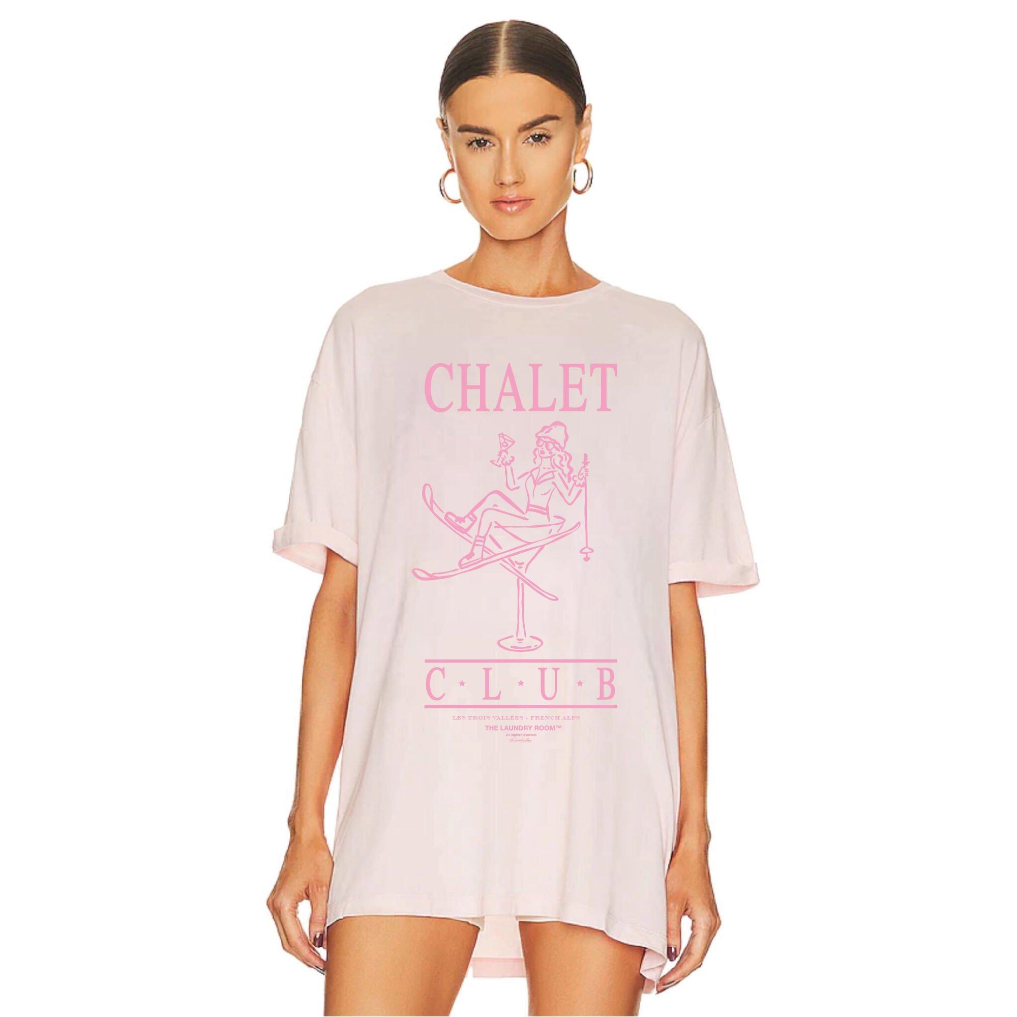 Women's Chalet Club Après Martini Oversized T-Shirt | The Laundry