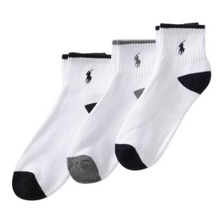 Polo Ralph Lauren Men's Athletic Quarter Sock (3 Pack)
