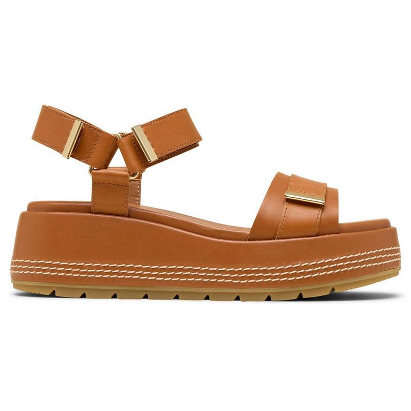 Sorel Sandale plateforme &agrave; sangle en Y Sunpeak pour femmes