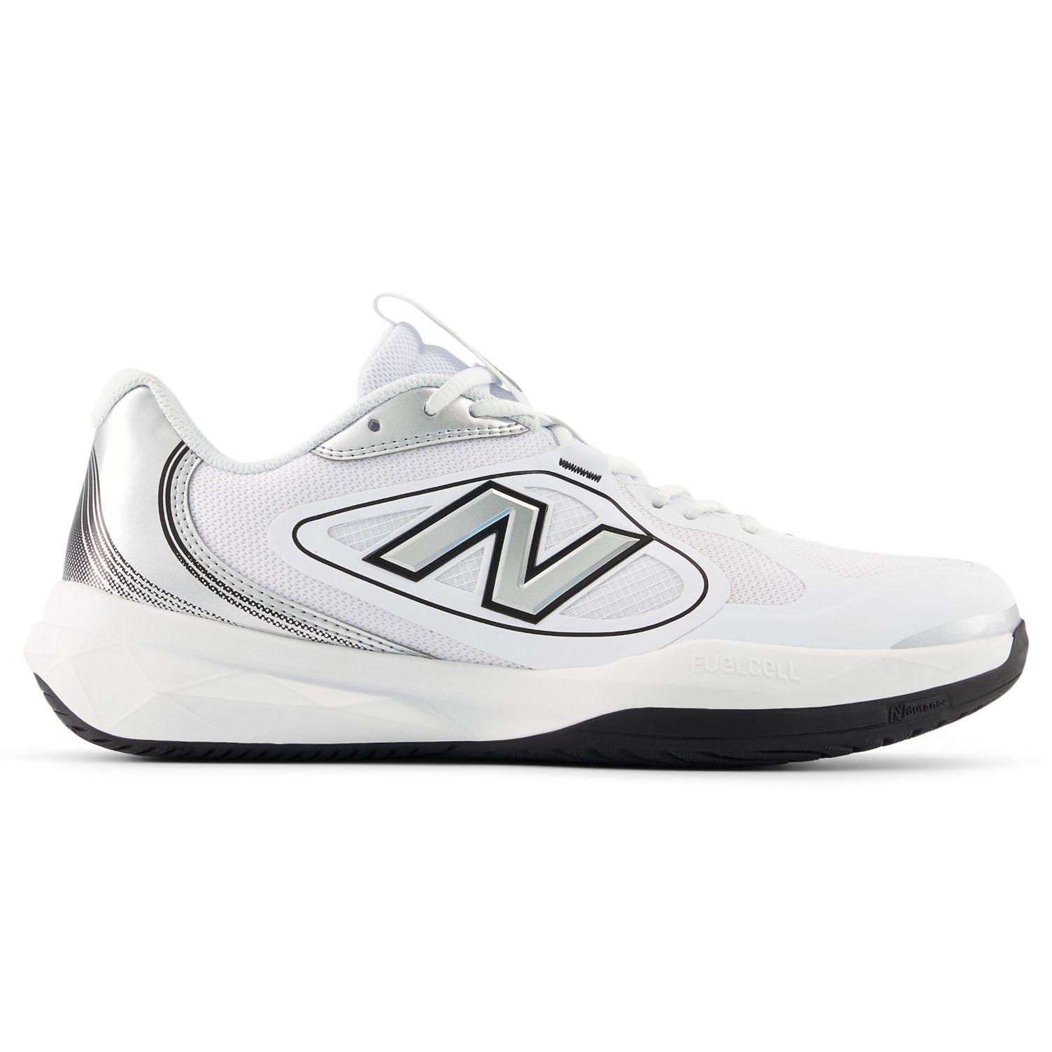 New Balance | Men's FuelCell 796v5 Tennis Shoes, White Black, Size 13