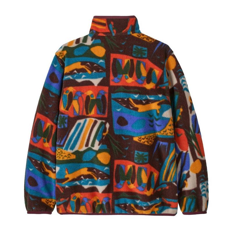 Patagonia Juniors' [7-16] Lightweight Synchilla® Snap-T® Fleece Pullover Top