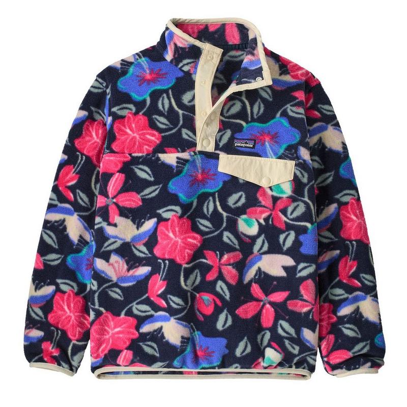 Patagonia Juniors' [7-16] Lightweight Synchilla® Snap-T® Fleece Pullover Top