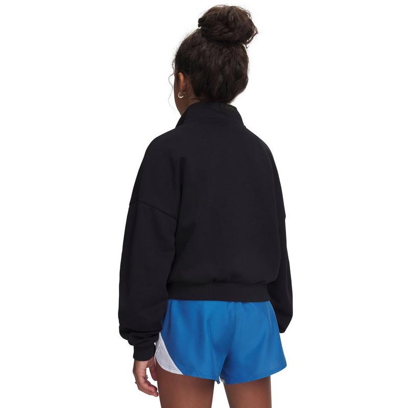 Under Armour Chandail en molleton &agrave; demi-glissi&egrave;re Rival pour filles juniors [7-16]