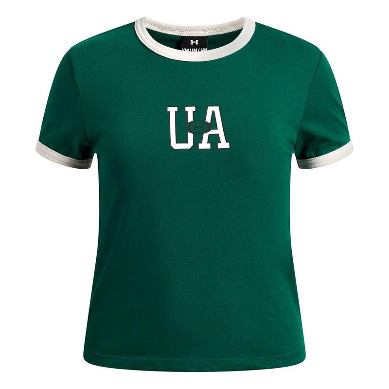 Under Armour Junior Girls' [7-16] Ringer Short Sleeve T-Shirt