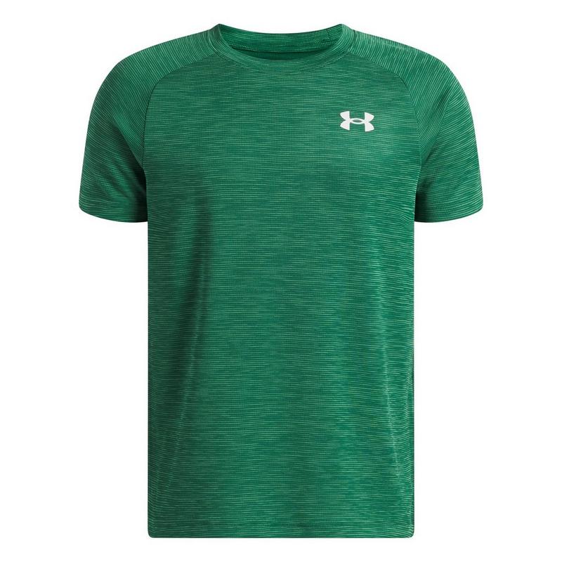 Under Armour Haut &agrave; manches courtes textur&eacute; UA Tech pour gar&ccedil;ons juniors [8-16]