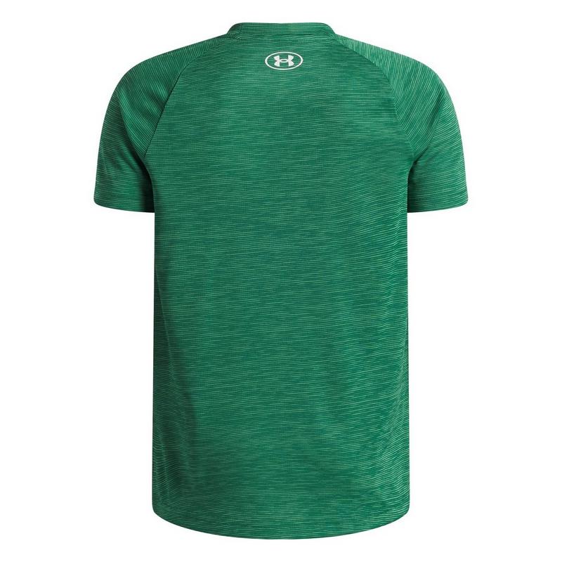 Under Armour Haut &agrave; manches courtes textur&eacute; UA Tech pour gar&ccedil;ons juniors [8-16]
