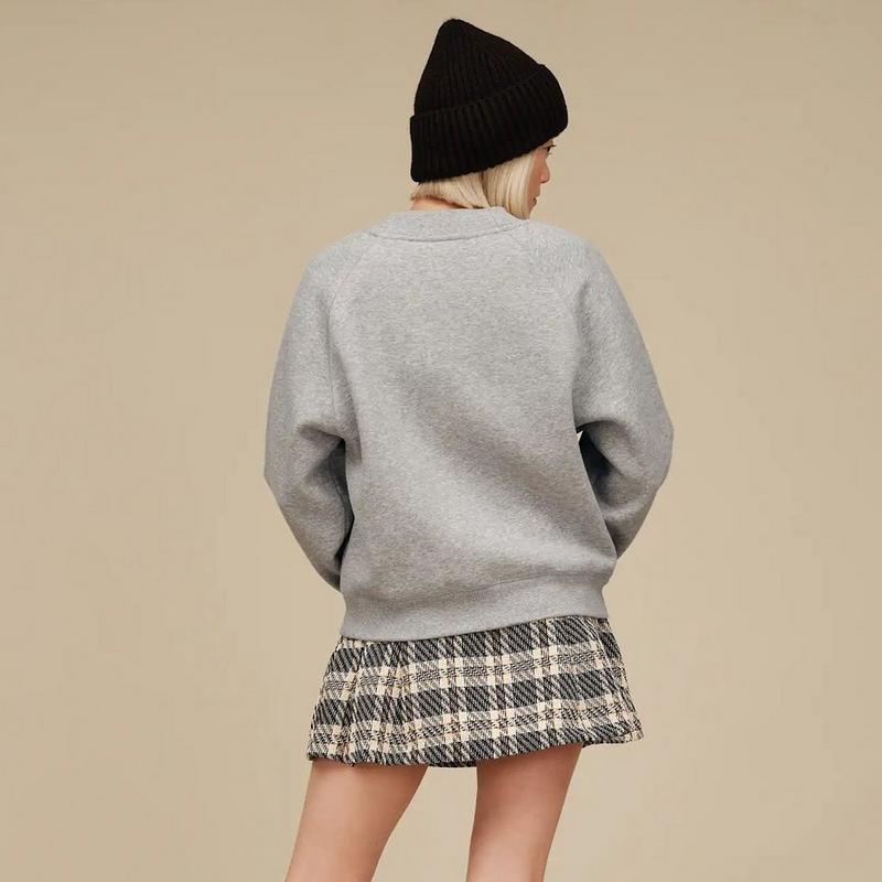 UGG Chandail &agrave; col rond avec logo UGG pour femmes