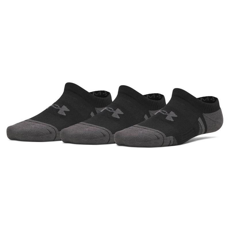 Under Armour Juniors' UA Performance Tech No-Show Sock (3 Pack)