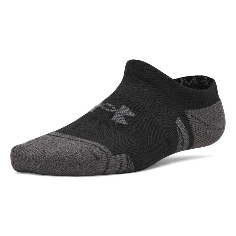 Under Armour Juniors' UA Performance Tech No-Show Sock (3 Pack)