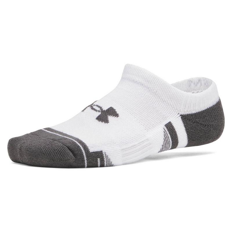 Under Armour Juniors' UA Performance Tech No-Show Sock (3 Pack)