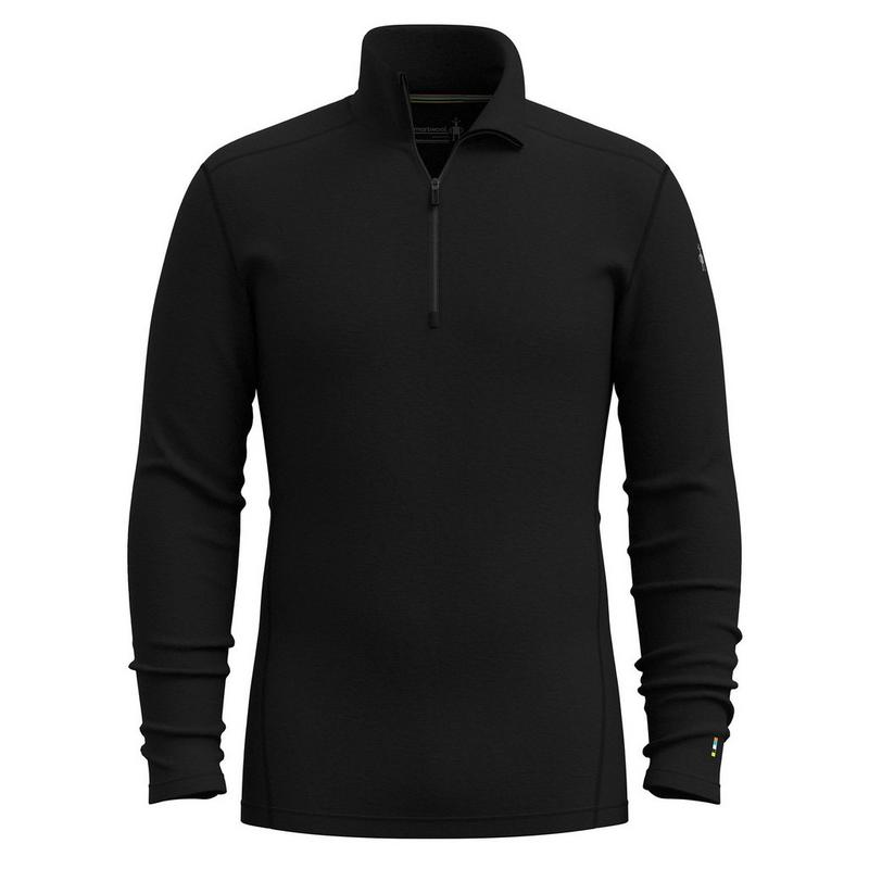 Smartwool Haut de base thermique &agrave; glissi&egrave;re 1/4 en m&eacute;rinos Classic pour hommes