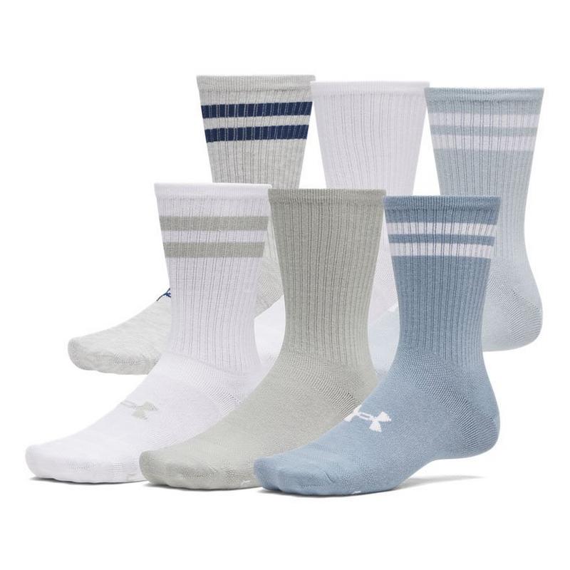 Under Armour Chaussettes mi-mollet Essentials unisexes (paquet de 6)