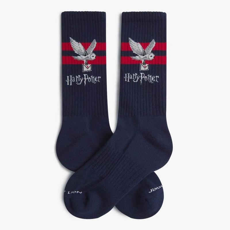 Jimmy Lion Chaussettes de sport Harry Potter Hedwig unisexes