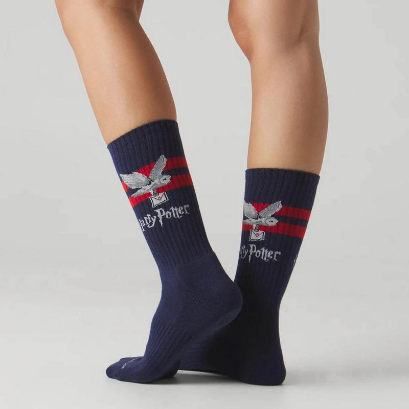 Jimmy Lion Chaussettes de sport Harry Potter Hedwig unisexes