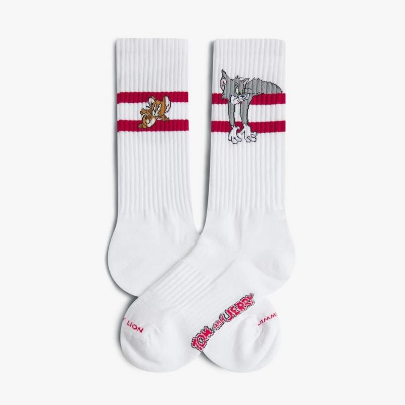 Jimmy Lion Chaussettes Athletic Tom and Jerry Original unisexes