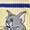 Yellow | Chaussettes Tom and Jerry Heads Athletic unisexes