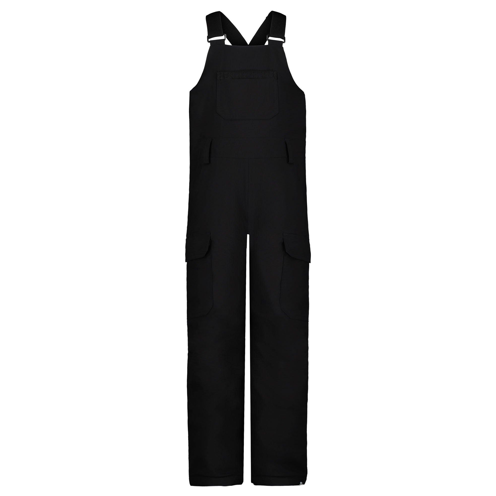 Roxy | Junior's Girl's Non Stop Snow Bib Pants, Black, Size Small