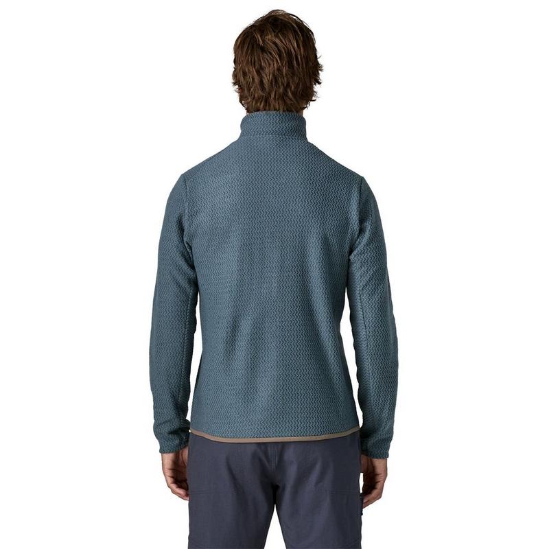 Patagonia Haut &agrave; col &agrave; glissi&egrave;re en molleton R1 Air pour hommes