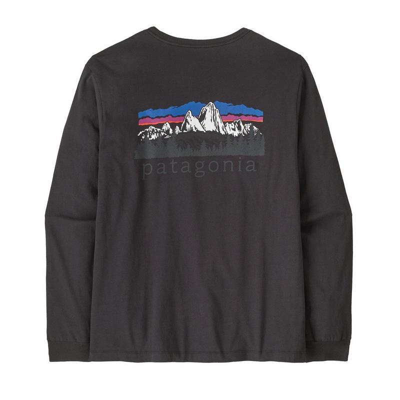 Patagonia Men's Long Sleeve Fitz Roy Foothills T-Shirt
