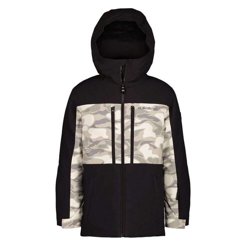 Quiksilver Junior Boys' [8-16] Double Black Snow Jacket