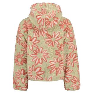 Billabong Junior Girls' [7-14] Just In Time Half-Zip Sherpa Hoodie
