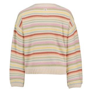 Billabong Junior Girls' [7-14] Palm Viva Stripe Sweater