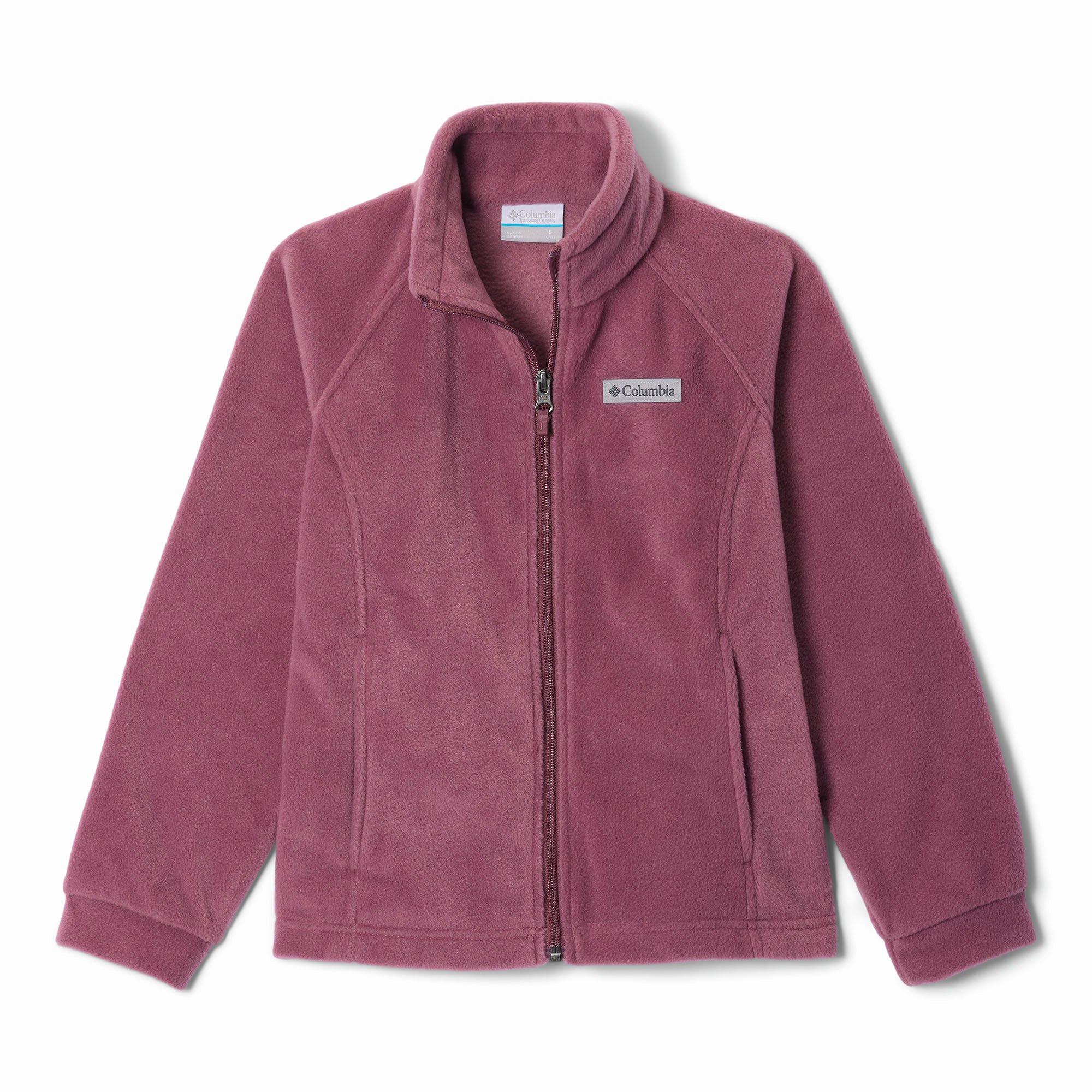 Columbia | Junior's Girl's Benton Springs Fleece Jacket, Purple, Size Medium