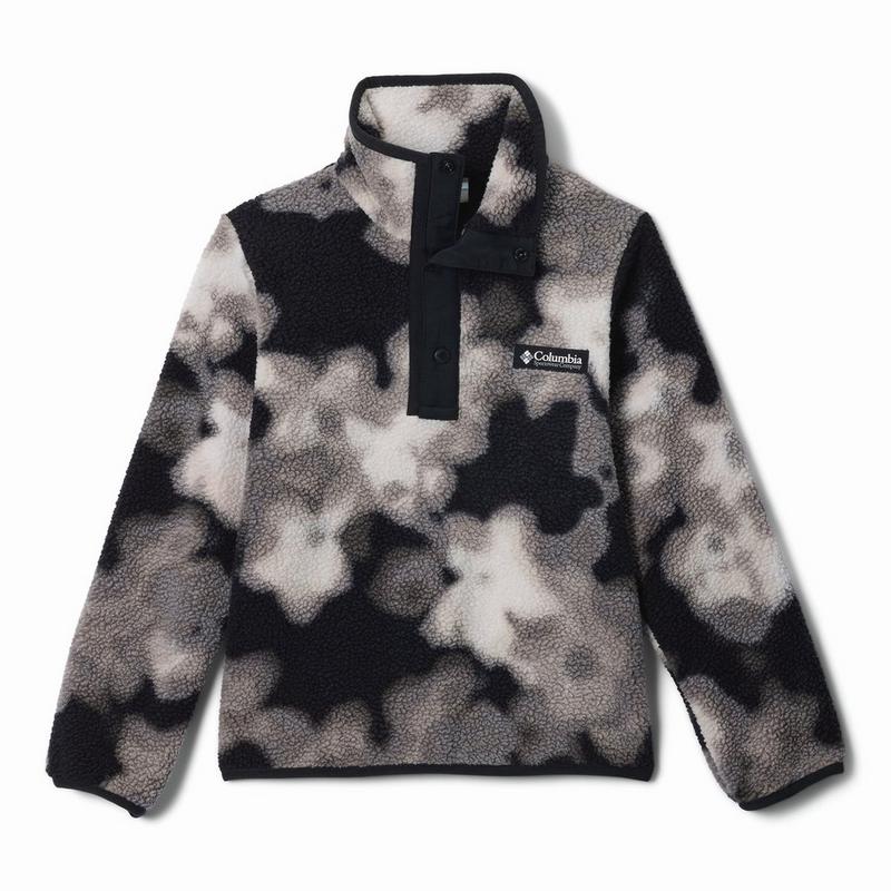 Columbia Juniors' [6-16] Helvetia II Printed Half-Snap Fleece Pullover Top