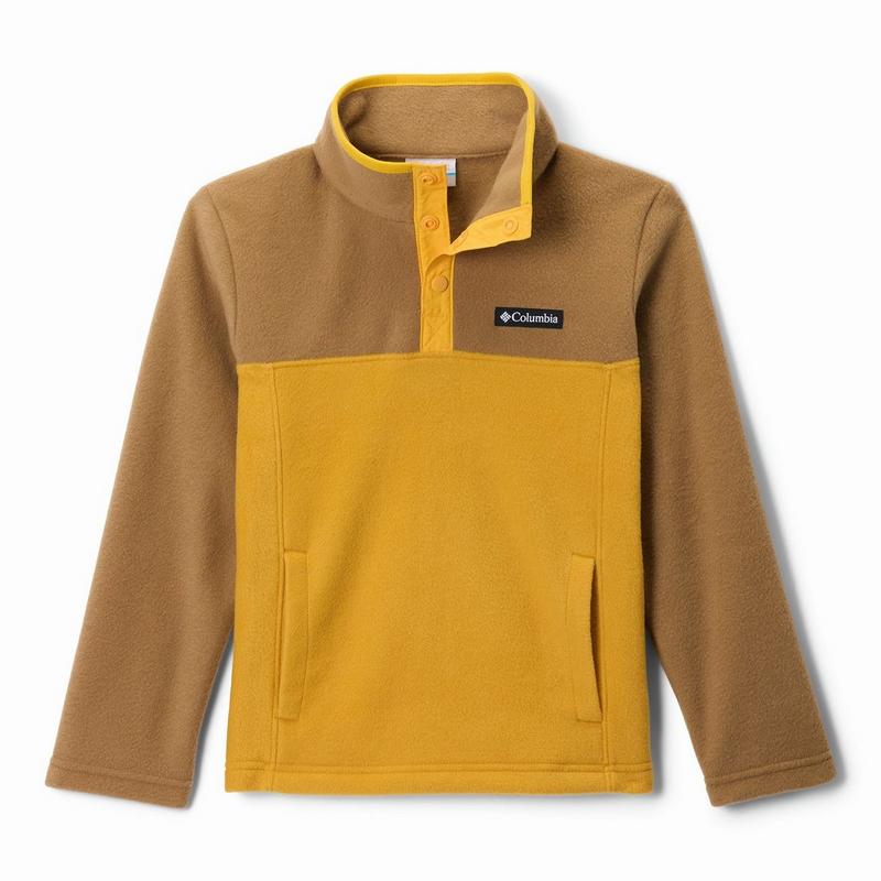 Columbia Juniors' [6-16] Steens Mountain II Quarter-Snap Fleece Pullover Top