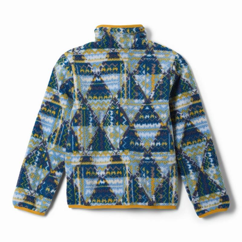 Columbia Juniors' [6-16] Helvetia II Printed Half-Snap Fleece Pullover Top