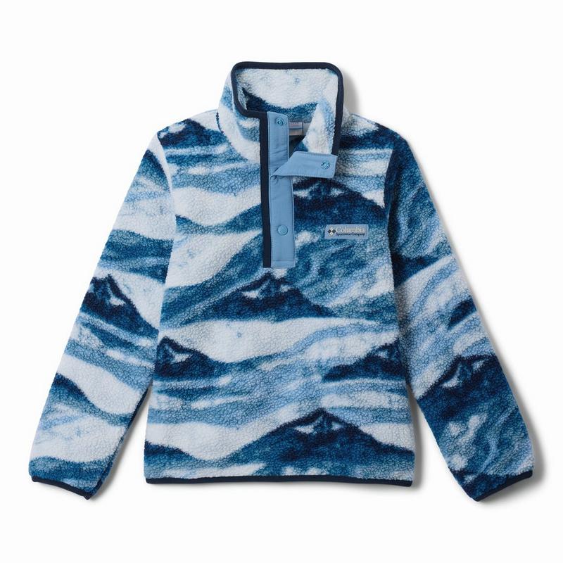 Columbia Juniors' [6-16] Helvetia II Printed Half-Snap Fleece Pullover Top