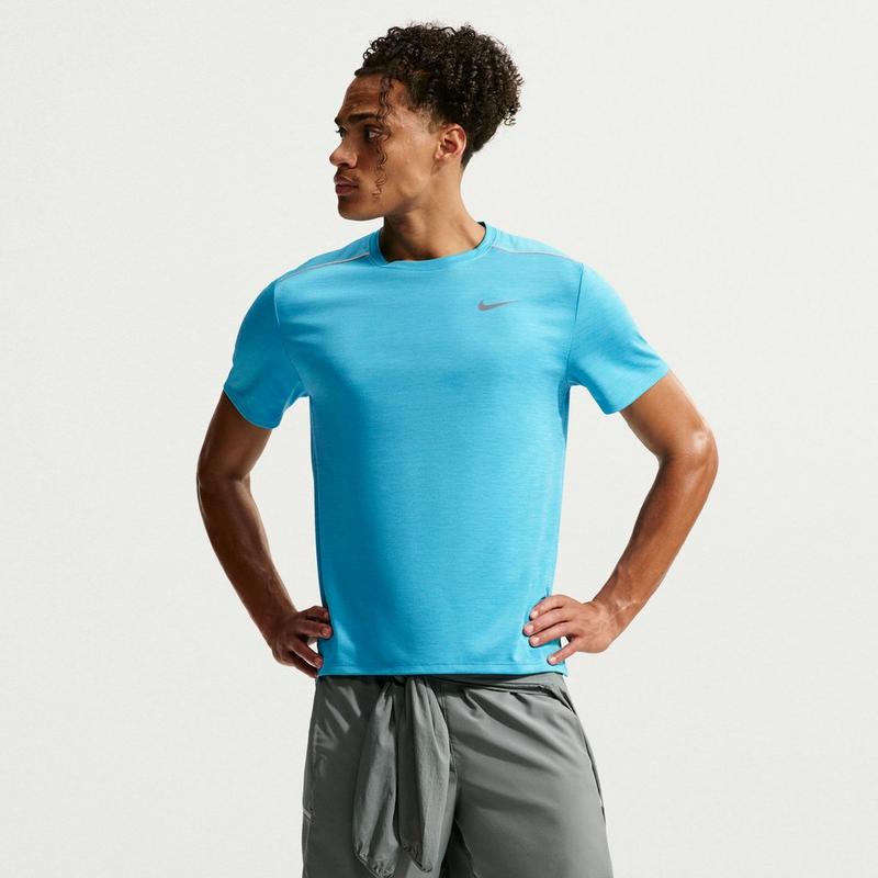 Nike Haut &agrave; manches courtes Miler Dri-FIT pour hommes
