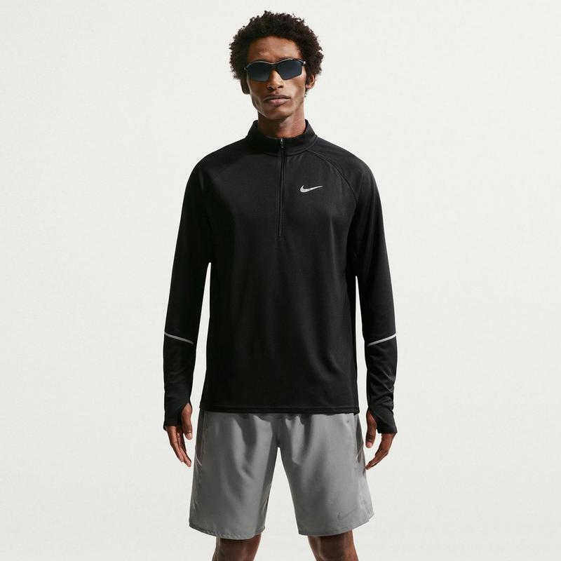 Nike Haut &agrave; demi-glissi&egrave;re Miler Dri-FIT pour hommes